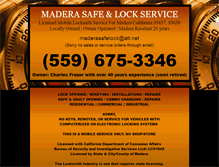 Tablet Screenshot of maderasafelock.com